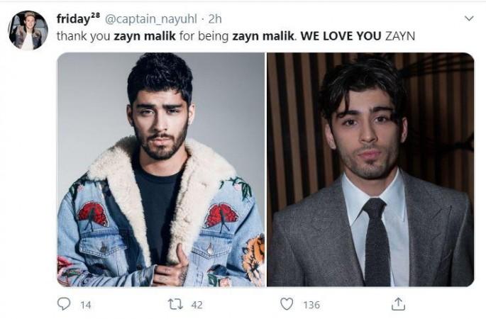 Fans shower love to Zayn Malik