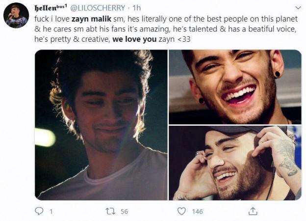 Fans shower love to Zayn Malik