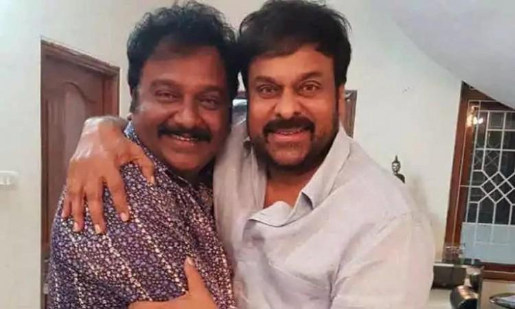 Chiranjeevi and VV Vinayak Chiranjeevi and VV Vinayak