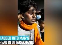 Key stabbed into man's forehead for not wearing helmet in Uttarakhand