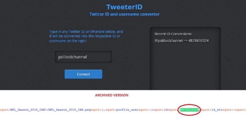 Twitter account IDs of both the handles are same. Twitter User ID