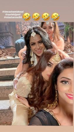 Naagin actresses Nia Sharma, Surbhi Jyoti, Rashami Desai, Adaa Khan Naagin actresses