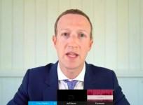 Facebook CEO Mark Zuckerberg at US Congress hearing