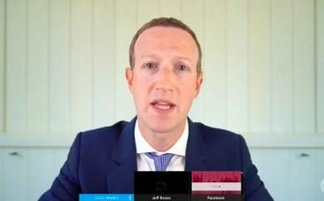 Facebook CEO Mark Zuckerberg at US Congress hearing