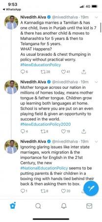 #RejectNEP Trending on Twitter New Education Policy