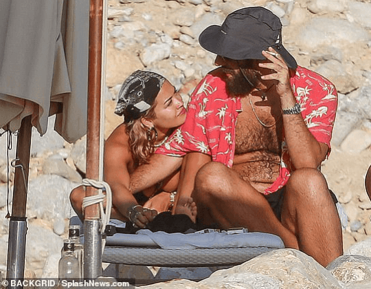 Rita Ora with boyfriend