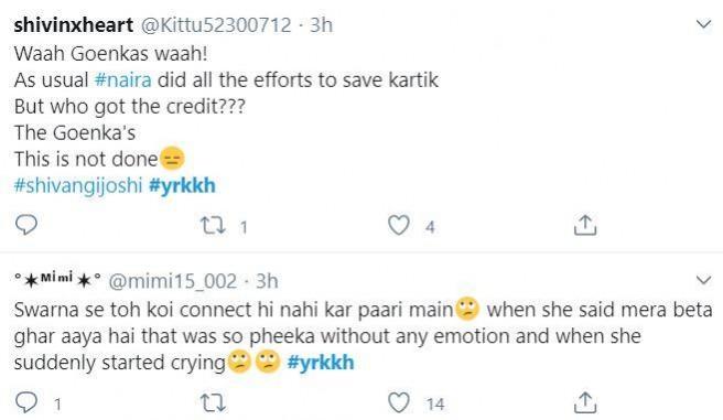 Yeh Rishta fans disappointed with current track