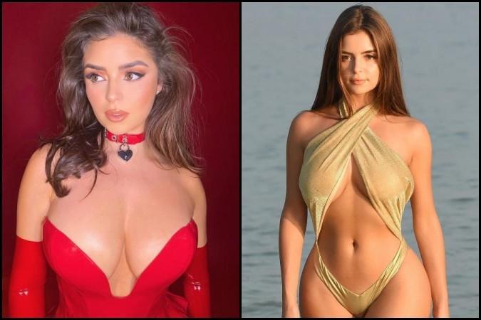 Demi Rose lies naked on beach, grabs eyeballs: See photos - IBTimes India