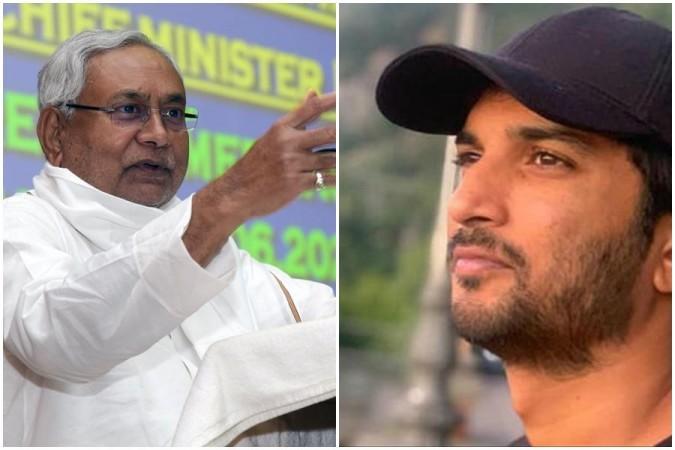 Nitish Kumar's government recommends CBI probe into Sushant's death. Nitish Kumar and Sushant