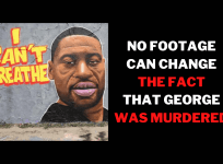 George Floyd was murdered.