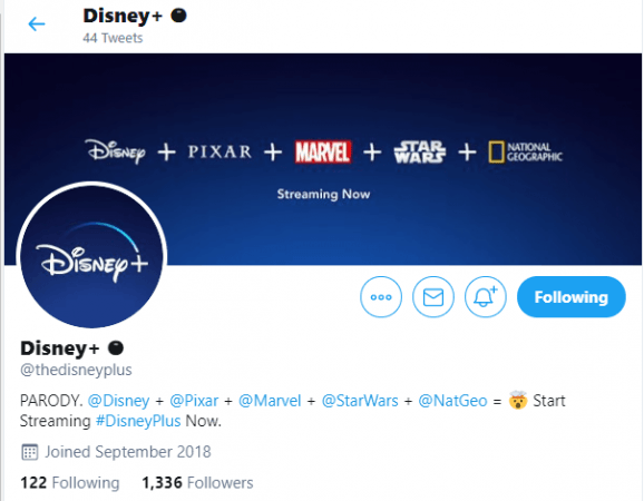 Parody account