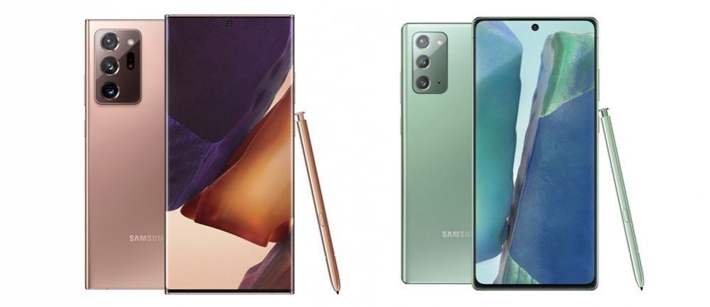 Samsung Galaxy Note 20 family Samsung Galaxy Note 20 family