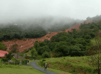 Bhagamandala landslide in Kodagu