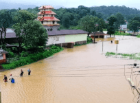 Bhagamandala flooded