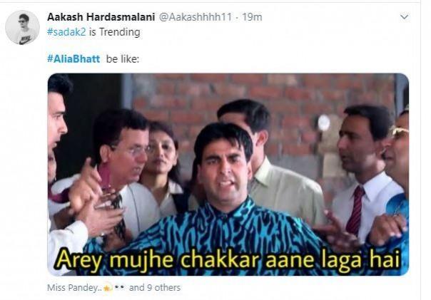 Alia Bhatt Trolled after Sadak 2 Premiere Date Announced