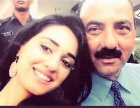 Disha Patani, father Jagdish Patani Disha Patani, father Jagdish Patani