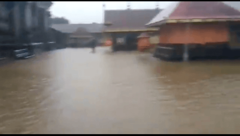 Bhagamandala flooded
