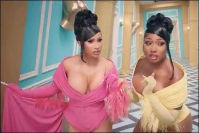 Cardi B and Megan