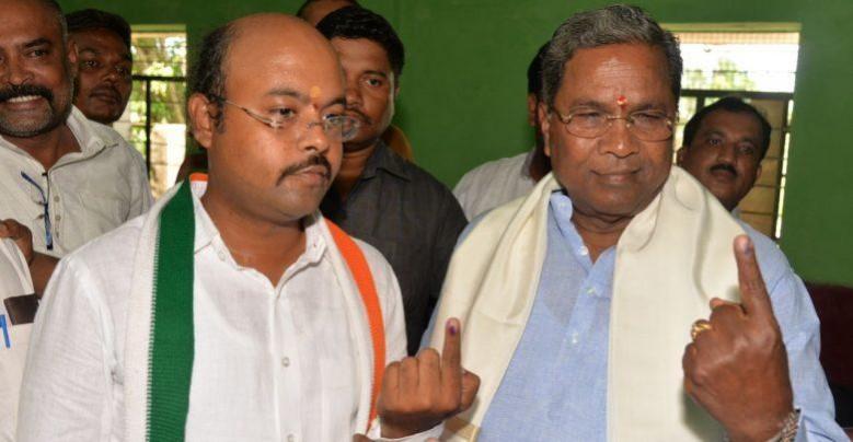 Yathindra and Siddaramaiah Yathindra and Siddaramaiah