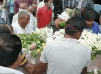 Mortal remains of co-pilot Akhilesh Sharma reaches Mathura