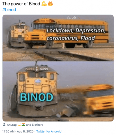 Binod meme