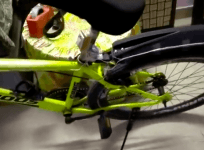 Class 12 boy innovates on rear brake lights for bicycle