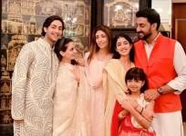 Agastya Nanda, Shweta Bachchan, Navya Nanda Naveli, Aaradhya Bachchan, Abhishek Bachchan