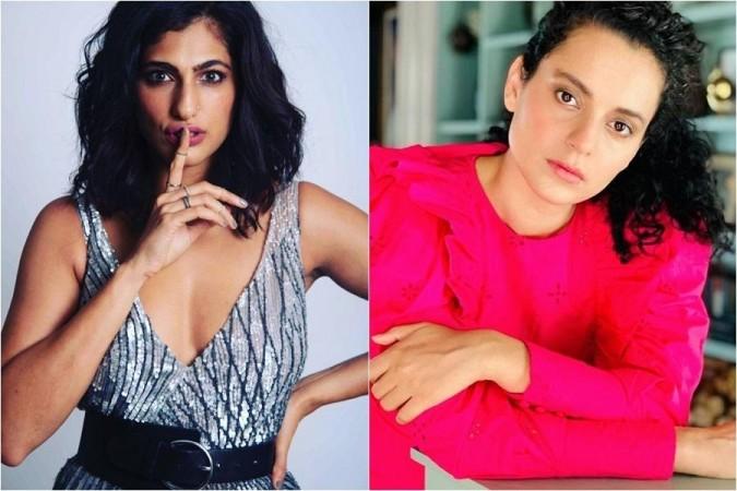 Kubbra Sait, Kangana Ranaut Kubbra Sait, Kangana Ranaut