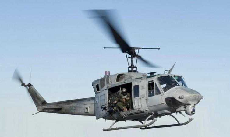 US Air Force chopper shot at Air Force chopper shot at