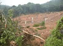 Bhagamandala landslide in Kodagu