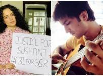 Kangana Ranaut and Sushant Singh Rajput