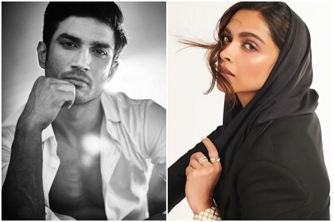 Sushant Singh Rajput and Deepika Padukone. Sushant and Deepika Padukone