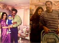 Sridevi, Boney Kapoor, Janhvi Kapoor