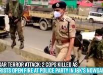 Srinagar terror attack: 2 cops killed as terrorists open fire at police party in J&K's Nowgam