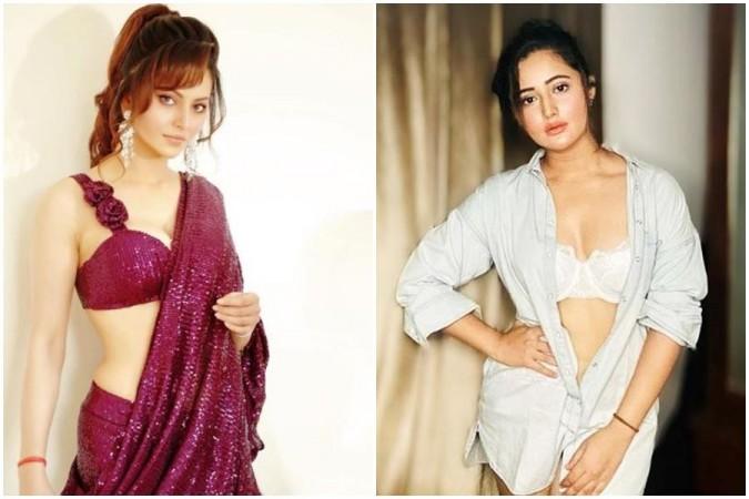 Urvashi Rautela and Rashami Desai. Urvashi Rautela, Rashami Desai latest celebs to demand #CBIforSSR