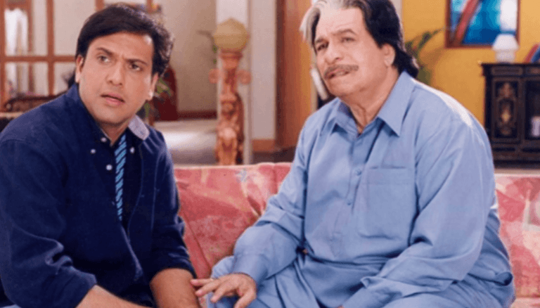 Govinda and Kader Khan Govinda and Kader Khan