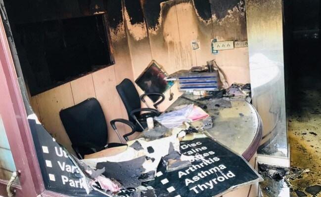 Image: @NDTV/Twitter Fire