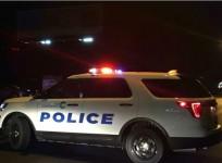 US Police van