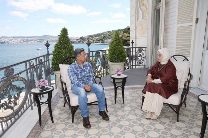 Bollywood superstar Aamir Khan meets Turkish First Lady Emine Erdogan Bollywood superstar Aamir Khan meets Turkish First Lady Emine Erdogan