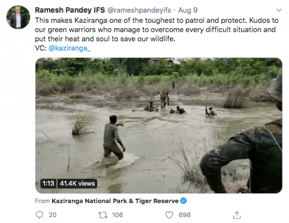 Working conditions of forest rangers