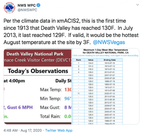 NWS tweet