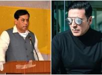 Sarbananda Sonowal and Akshay Kumar