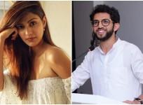 Rhea Chakraborty and Aaditya Thackeray