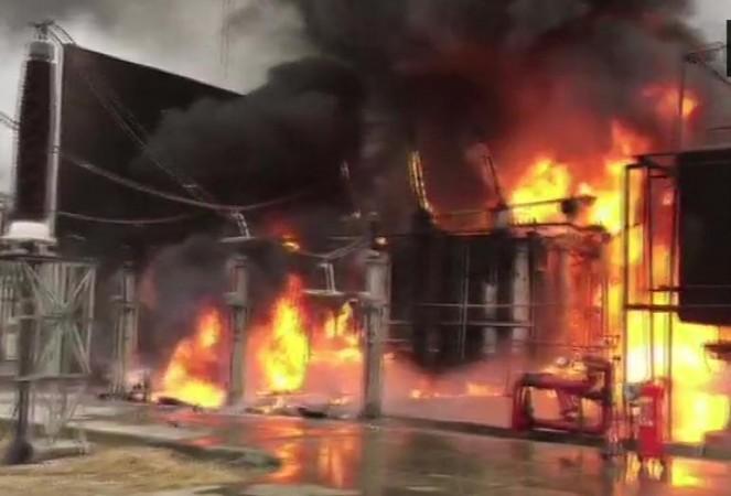 A fire has broken out at substation of Noida Power Company Limited (NPCL) in sector 148. A fire has broken out at substation of Noida Power Company Limited (NPCL) in sector 148.