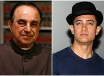 Subramanian Swamy and Aamir Khan