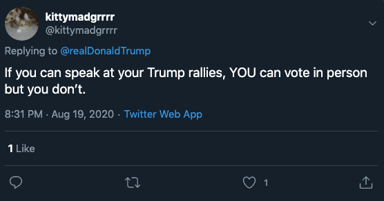 Trump tweet