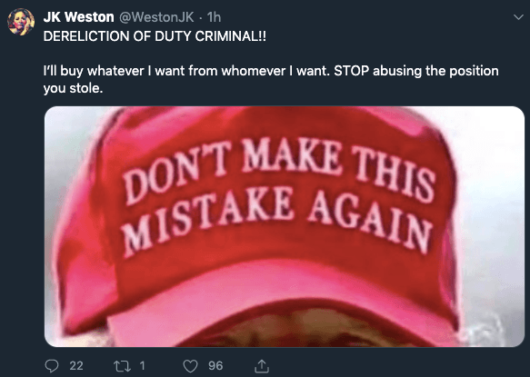 Trump tweet