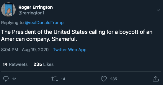 Trump tweet