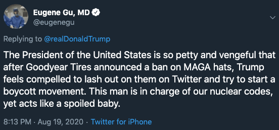 Trump tweet
