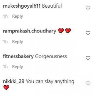 Fans comment on Malaika Arora's picture